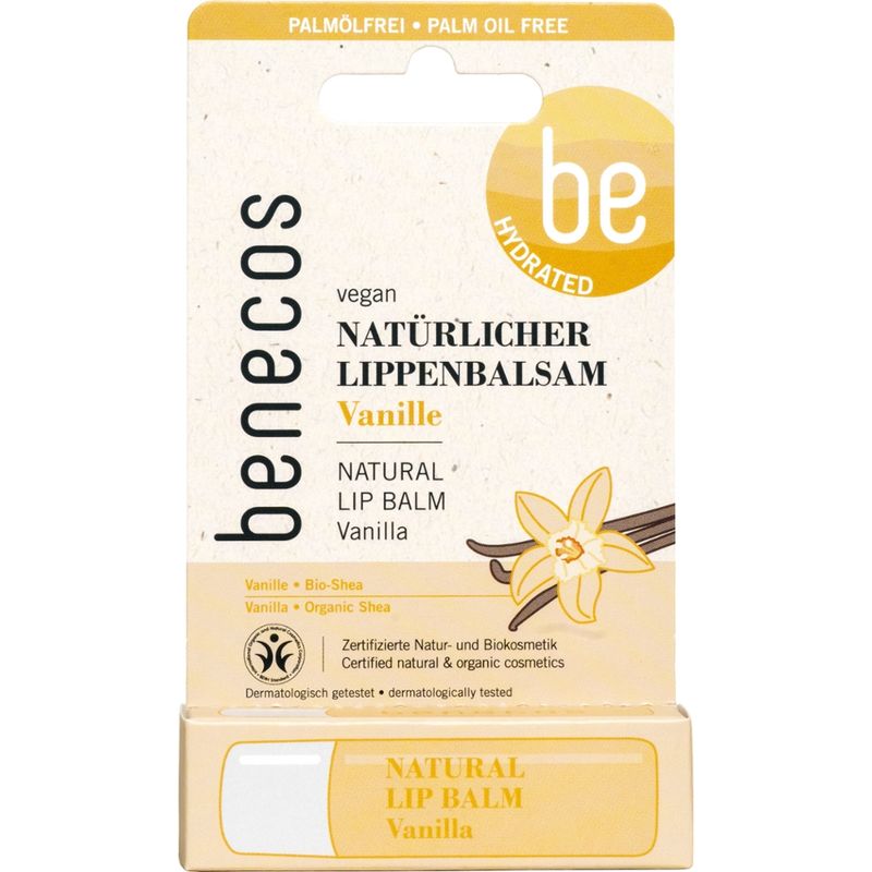 benecos benecos Natural Lip Balm Vanille - Produktbild