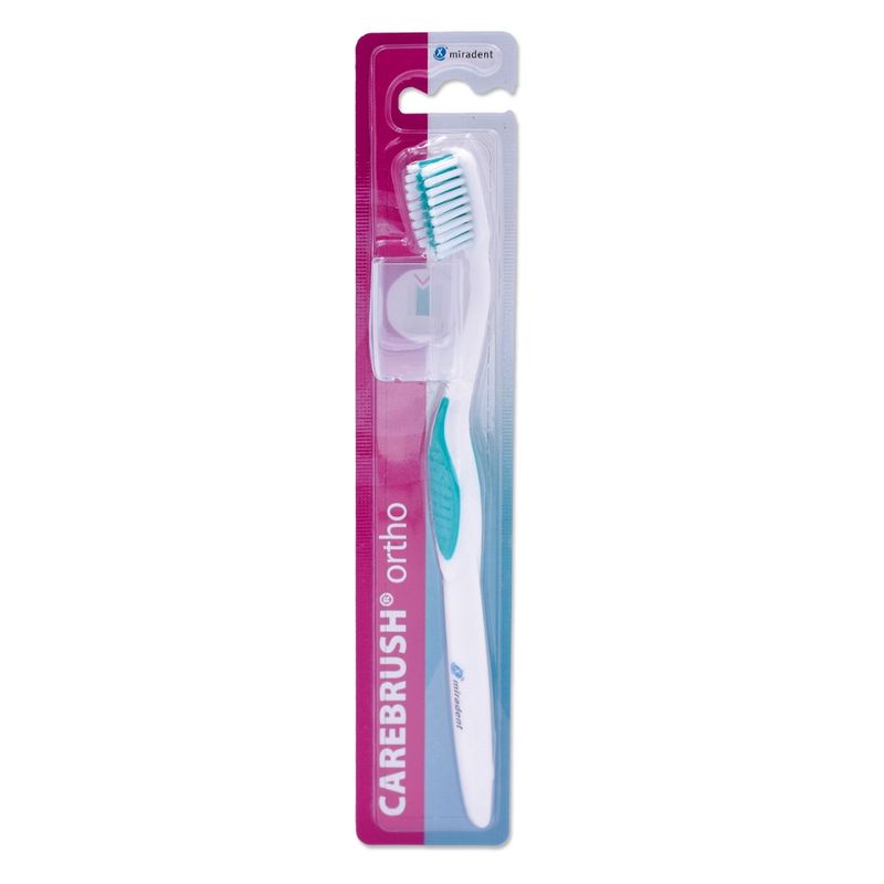 miradent miradent CAREBRUSH ORTHO, WEISS/GRÜN - Produktbild