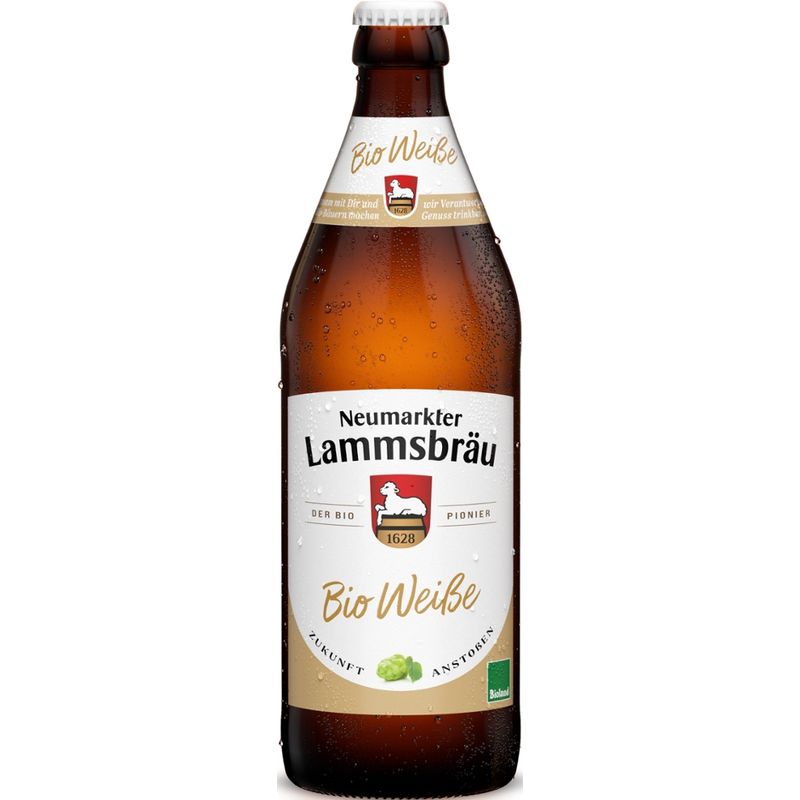 Neumarkter Lammsbräu Neumarkter Lammsbräu Bio Weiße 0,5l - Produktbild