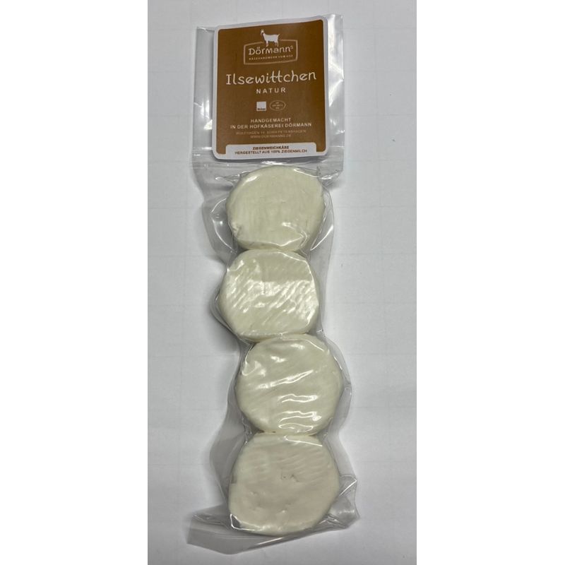 Dörmanns Ilsewittchen- Dörmanns Ziegenweichkäse in der Mini-Form (4 x 30g) - Produktbild