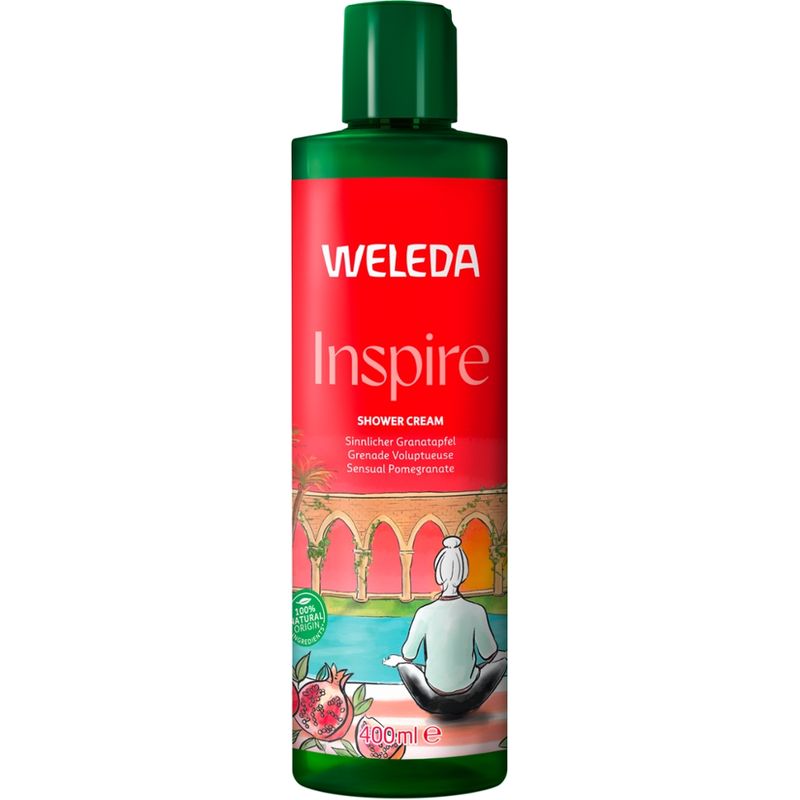 Weleda WELEDA Inspire Shower Cream Granatapfel - Produktbild
