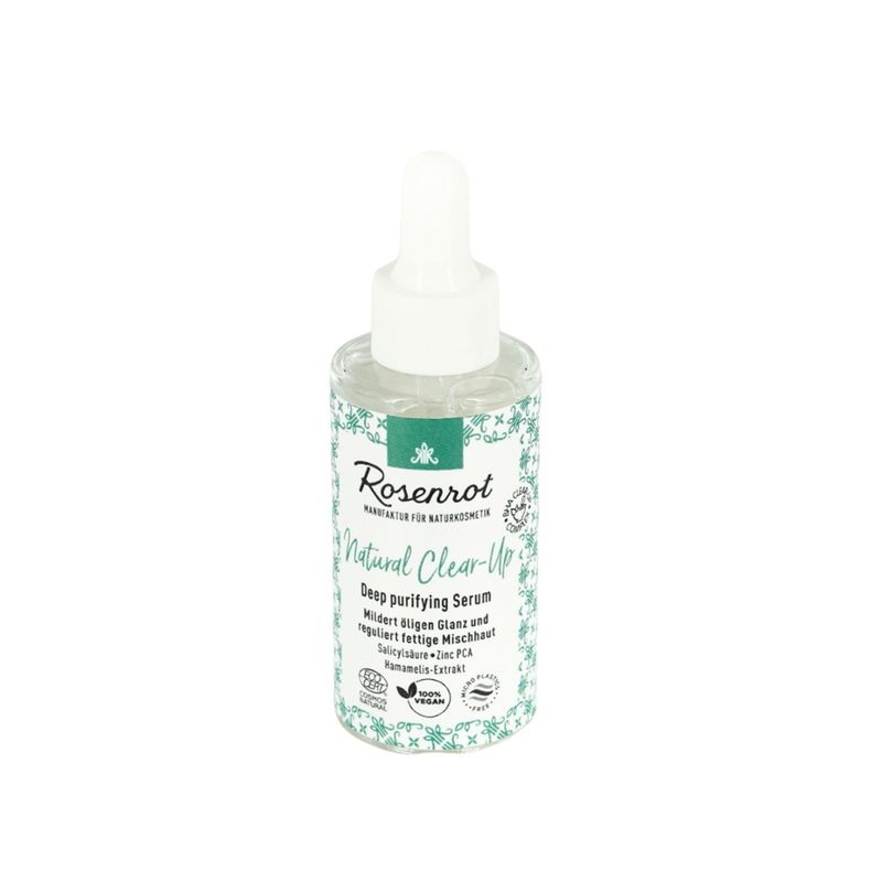 Rosenrot Naturkosmetik Natural Clear-Up - Deep purifiying Serum 30ml - Produktbild