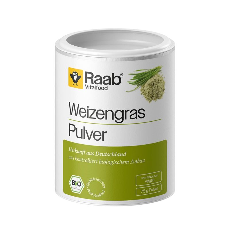 Raab Vitalfood BIO Weizengras Pulver - Produktbild