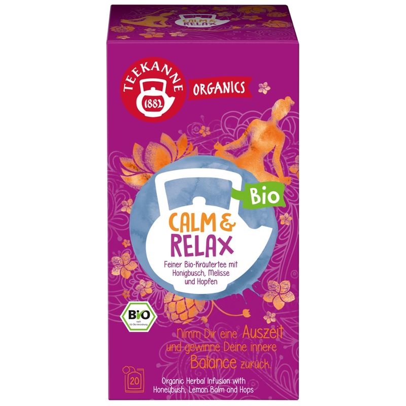 Teekanne Organics Calm & Relax 6x20 - Produktbild