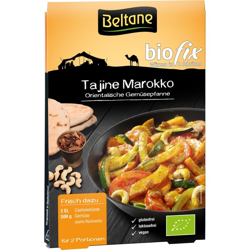 Beltane Beltane Biofix Tajine Marokko, vegan, glutenfrei, lactosefrei - Produktbild