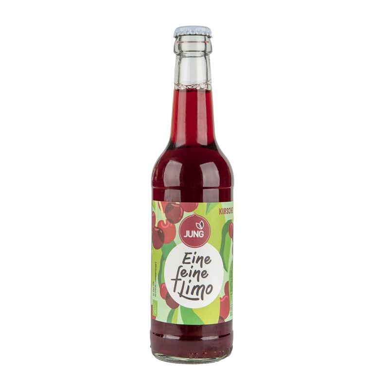 Jung Fruchtsäfte Eine Feine Limo Bio Sauerkirsche - Produktbild