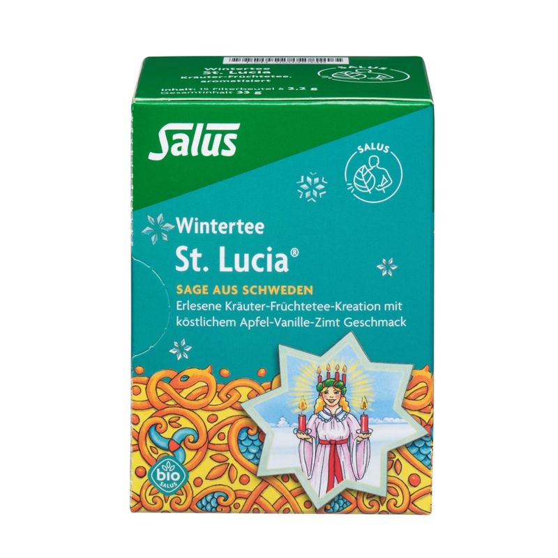 Salus® Salus® St. Lucia®, Kräuter-Früchtetee  bio 15 FB - Produktbild