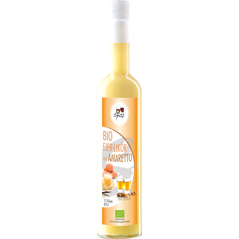 Spitz Bio Eierlikör mit Amaretto 0.5 l, 17 vol% - Produktbild