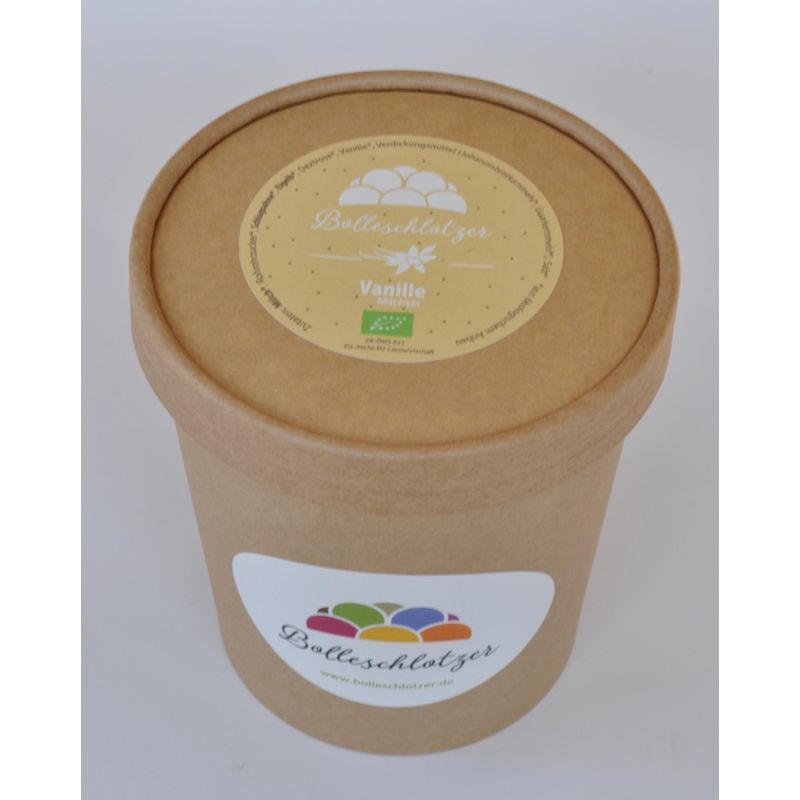 Bolleschlotzer Vanille Bio-Eis 425 ml Becher - Produktbild