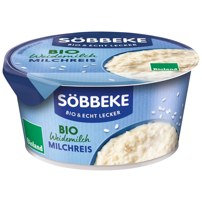 Söbbeke Bio Weidemilch Milchreis - Produktbild