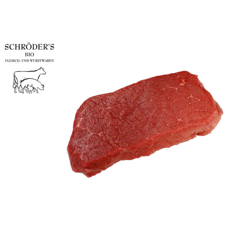Schröder's Bio Fleisch- und Wurstwaren Beefsteak 1 Scheibe ca. 220 g - Produktbild