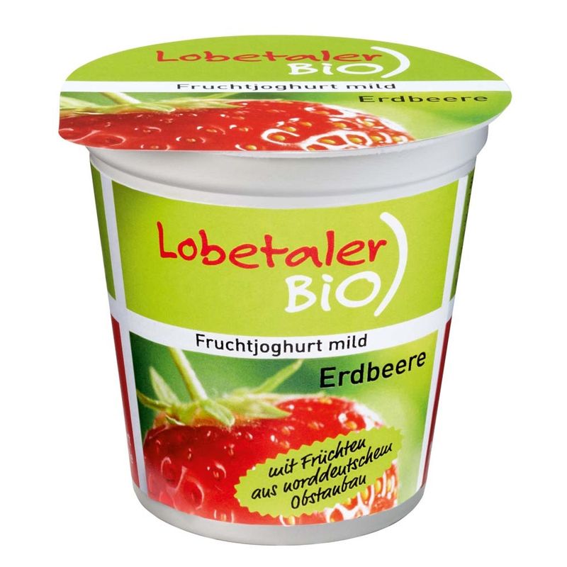 Lobetaler Bio Bio-Joghurt Erdbeere - Produktbild