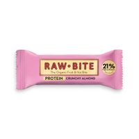 Raw Bite Protein Crunchy Almond Riegel 45g - Produktbild