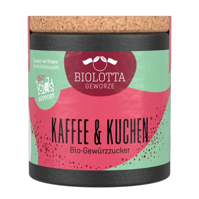 Biolotta Biolotta Korkdose Kaffee & Kuchen Bio-Gewürzzucker - Produktbild
