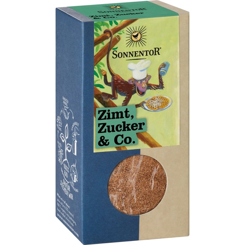 Sonnentor Zimt, Zucker & Co, Packung - Produktbild