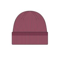 Kinder-Strickmütze, D618 rose/dark rose - Produktbild