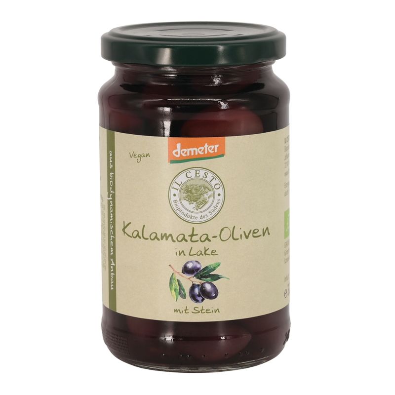 Il Cesto demeter Griech. Kalamata-Oliven in Lake natur - Produktbild