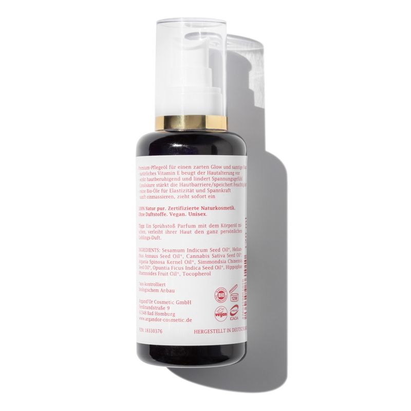 ARGAND´OR PREMIUM Körper-Pflegeöl 120ml, mit Arganöl und Kaktusfeigenkernöl, vegan, nachhaltig, zertifizierte Biokosmetik - Produktbild