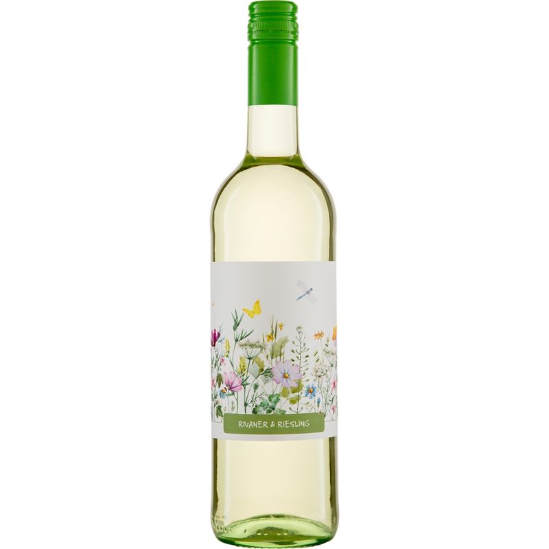 Riegel Eigenmarke Flora Rivaner-Riesling Rheinhessen QW - Produktbild
