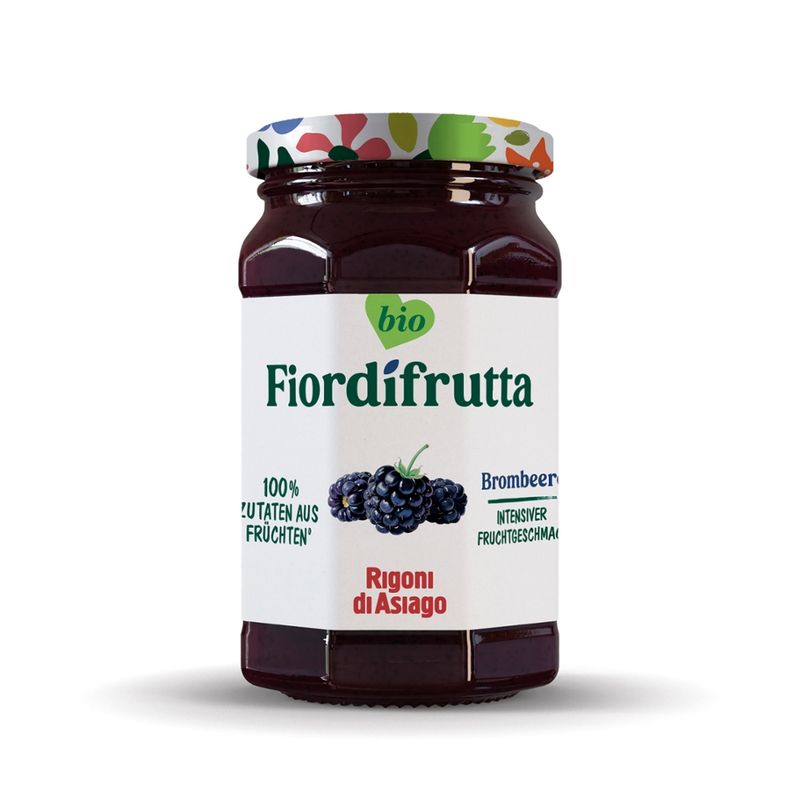 Rigoni di Asiago S.R.L.  Fiordifrutta Bio Brombeeren-Aufstrich - Produktbild