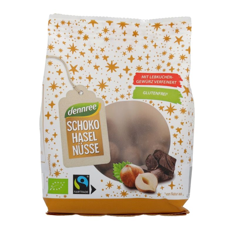 dennree Schoko Haselnüsse - Produktbild