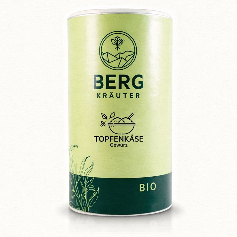 Bergkräuter Bergkräuter BIO Topfenkäsegewürz 300g - Produktbild