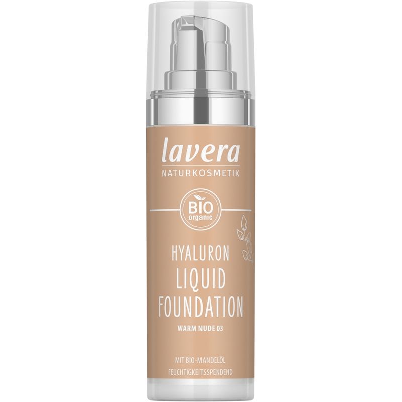lavera Hyaluron Liquid Foundation -Warm Nude 03- - Produktbild
