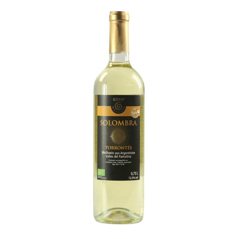 GEPA - The Fair Trade Company SOLOMBRA Torrontes, trocken - Produktbild