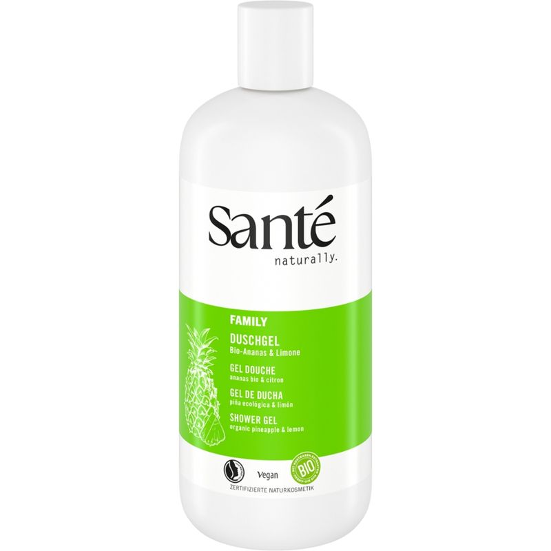 Sante FAMILY Duschgel Bio-Ananas & Limone - Produktbild
