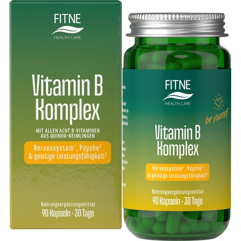 Fitne Vitamin B Komplex, 90 Kps. à 617 mg - Produktbild