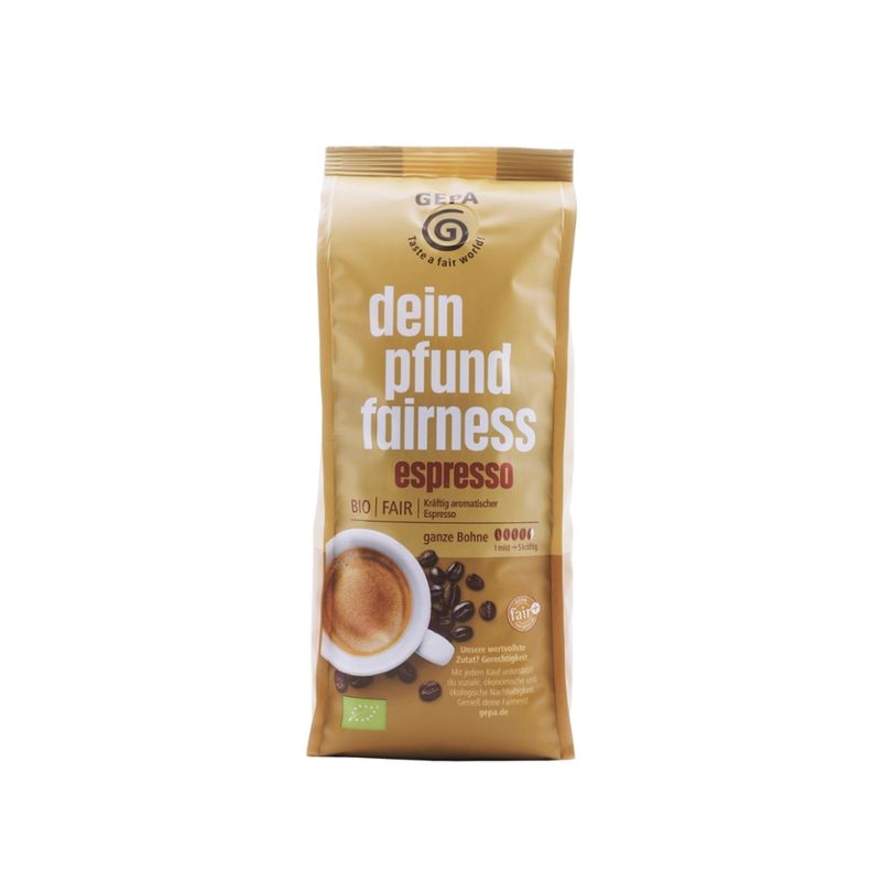 GEPA - The Fair Trade Company Bio dein pfund fairness espresso - Produktbild