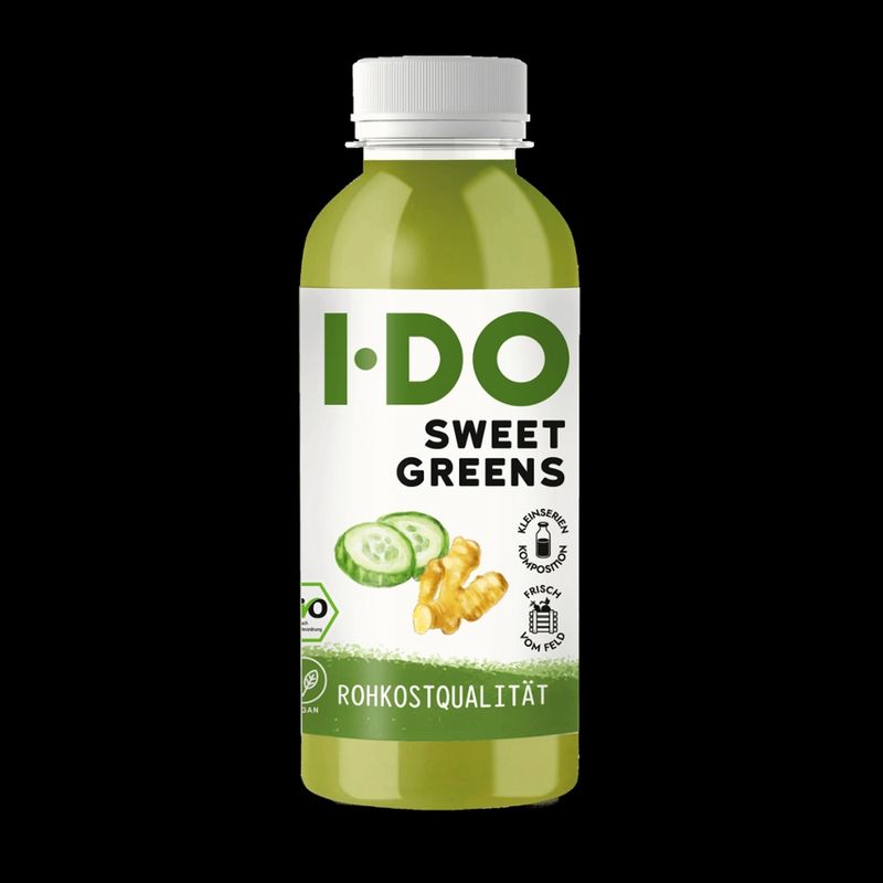 I·DO BIO Bio Sweet Greens - Kaltgepresster Rohkostsaft - Produktbild