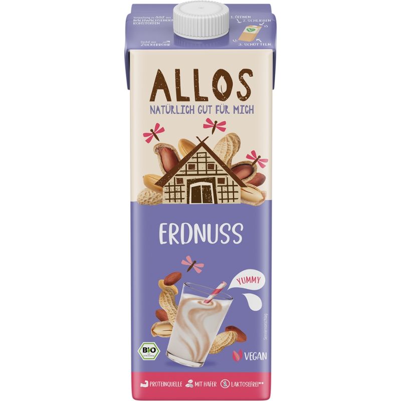 Allos Erdnuss Drink - Produktbild