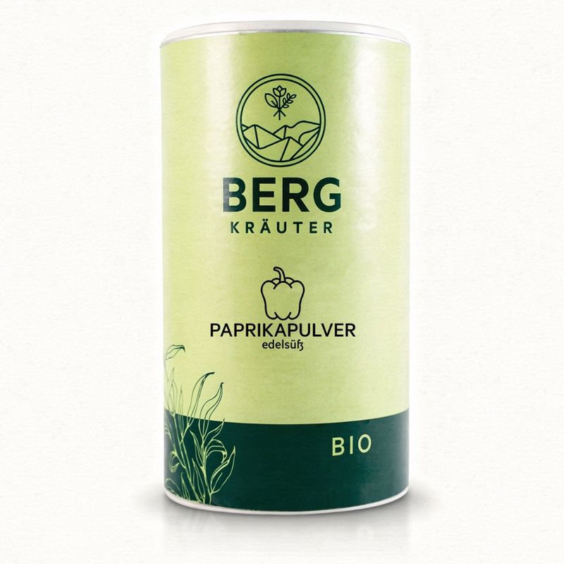 Bergkräuter Bergkräuter BIO Paprikapulver edelsüß 550g - Produktbild