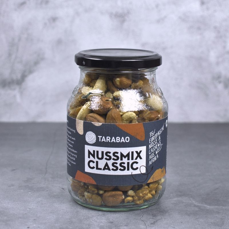 TARABAO Nussmix Classic im Pfandglas - Produktbild
