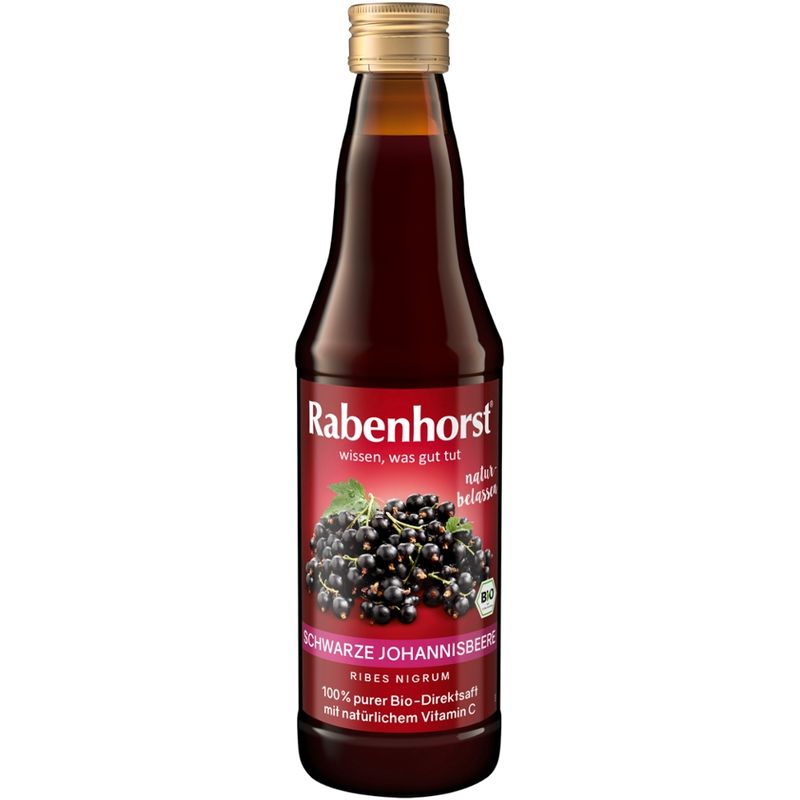 Rabenhorst Schwarze Johannisbeere Muttersaft BIO - Produktbild
