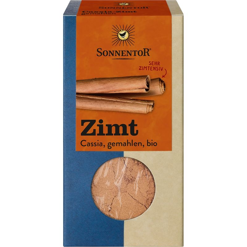 Sonnentor Zimt Cassia gemahlen, Packung - Produktbild