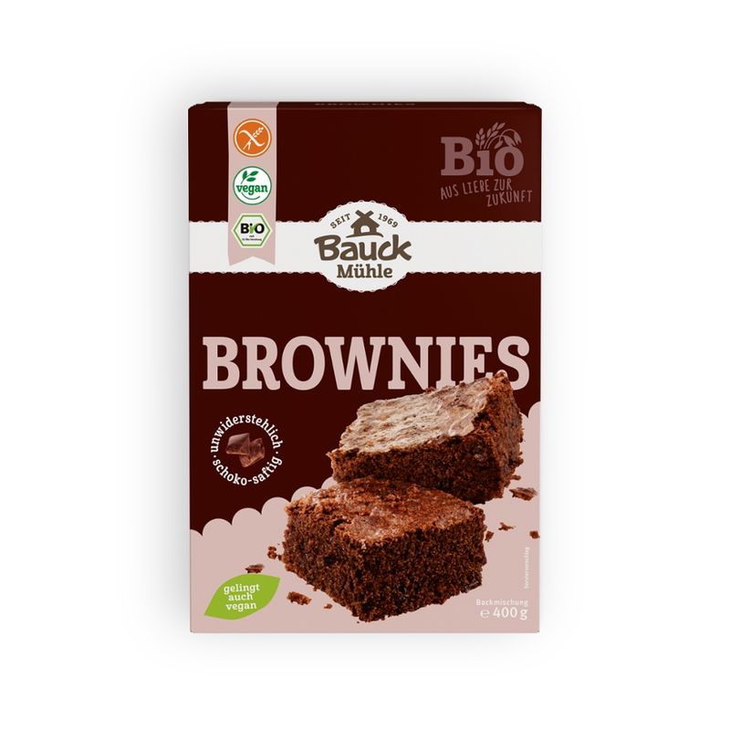 Bauck Mühle Brownies glutenfrei Bio - Produktbild