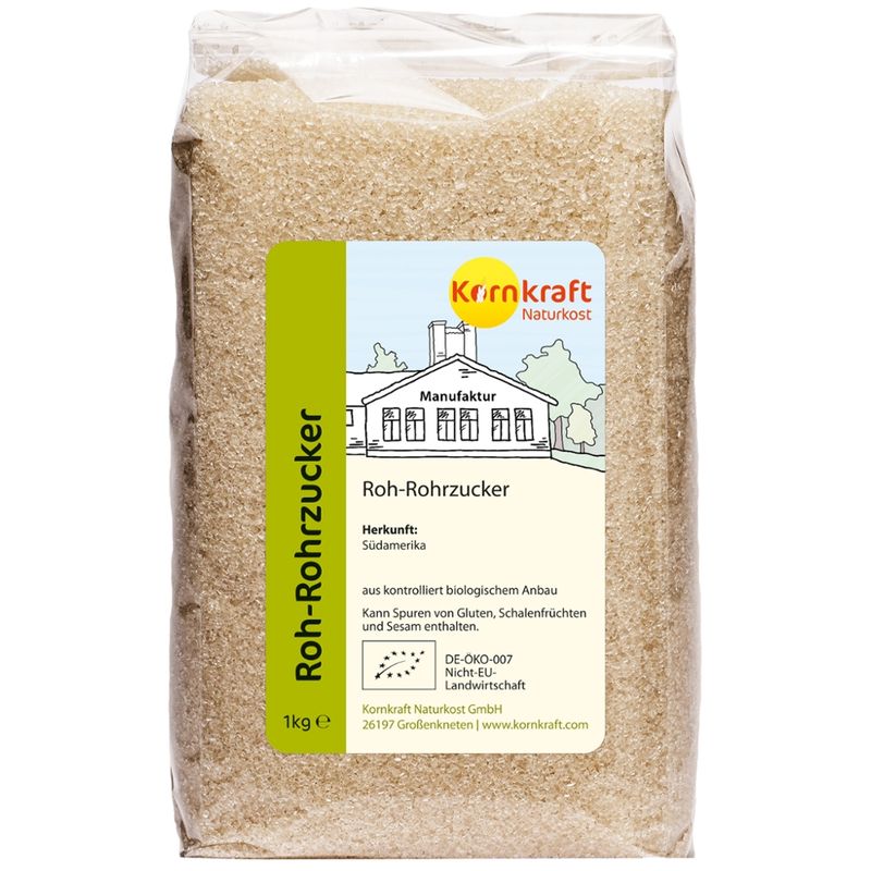 Kornkraft Roh-Rohrzucker - Produktbild