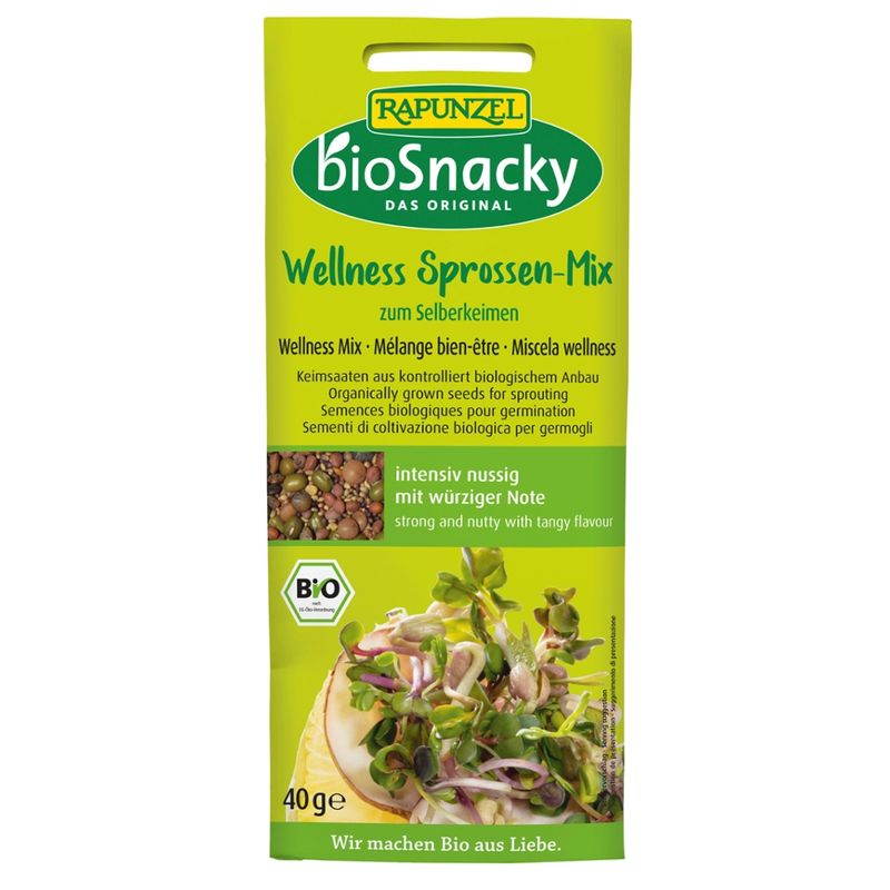 Rapunzel Wellness Sprossen-Mix bioSnacky - Produktbild