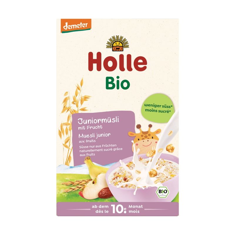 Holle  Bio-Juniormüsli mit Frucht - Produktbild