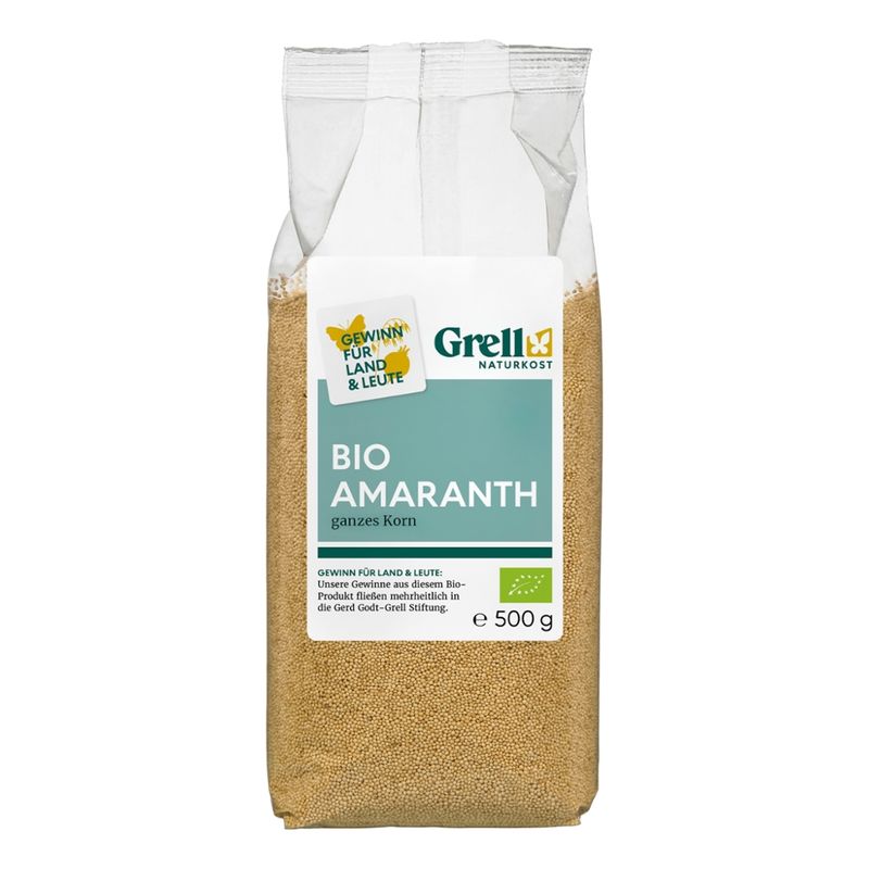 Grell Naturkost Amaranth ganzes Korn - Produktbild