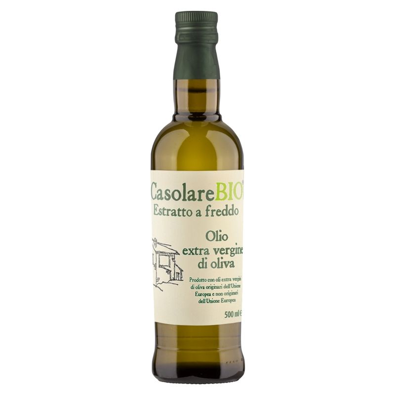 CasolareBio Olivenöl nativ extra CasolareBio filtriert 500 ml - Produktbild