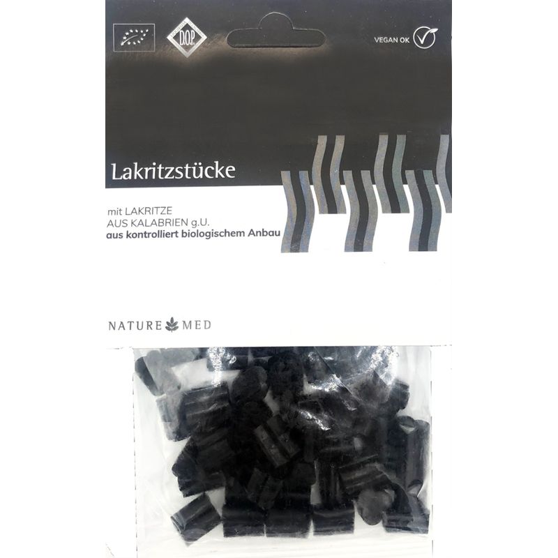 Nature Med srl Lakritzstücke mit Laktritze aus Kalabrien g.U. - Produktbild