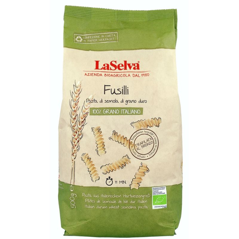 LaSelva Fusilli - Teigwaren aus Hartweizengrieß - Produktbild