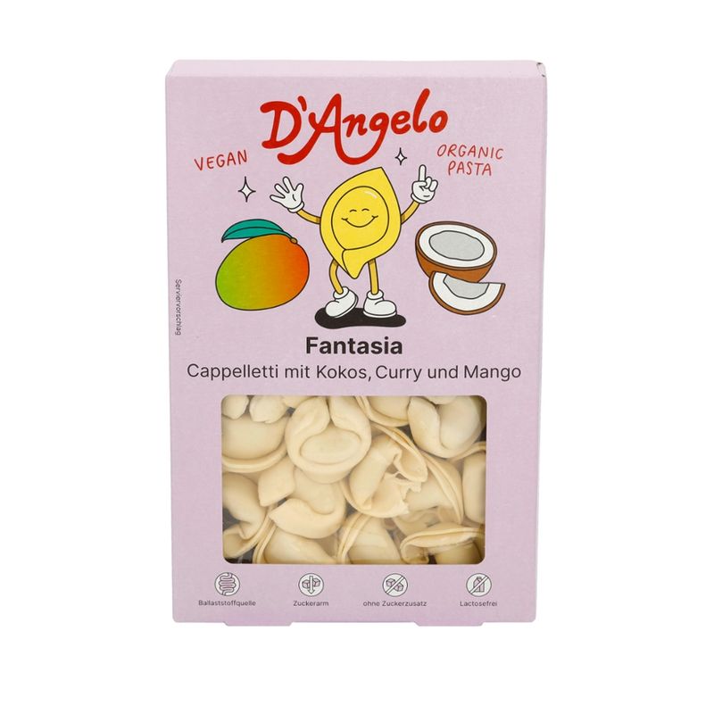 D´Angelo Cappelletti mit Kokos, Mango und Curry - Produktbild