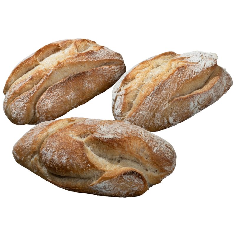 BAHDE Biobrote Baguette-Brötchen 5er demeter - Produktbild