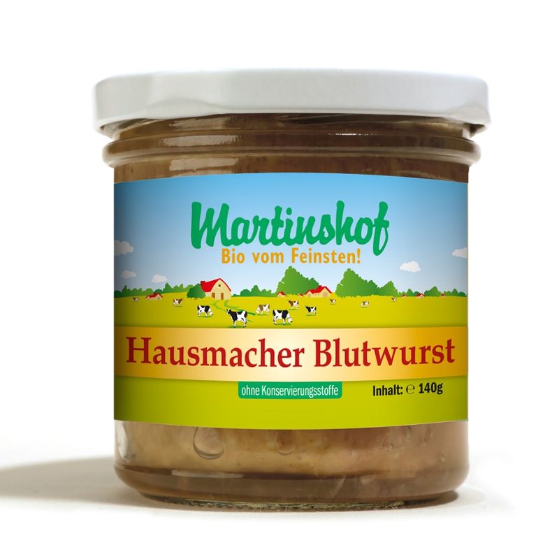 Martinshof Blutwurst im Glas - Produktbild