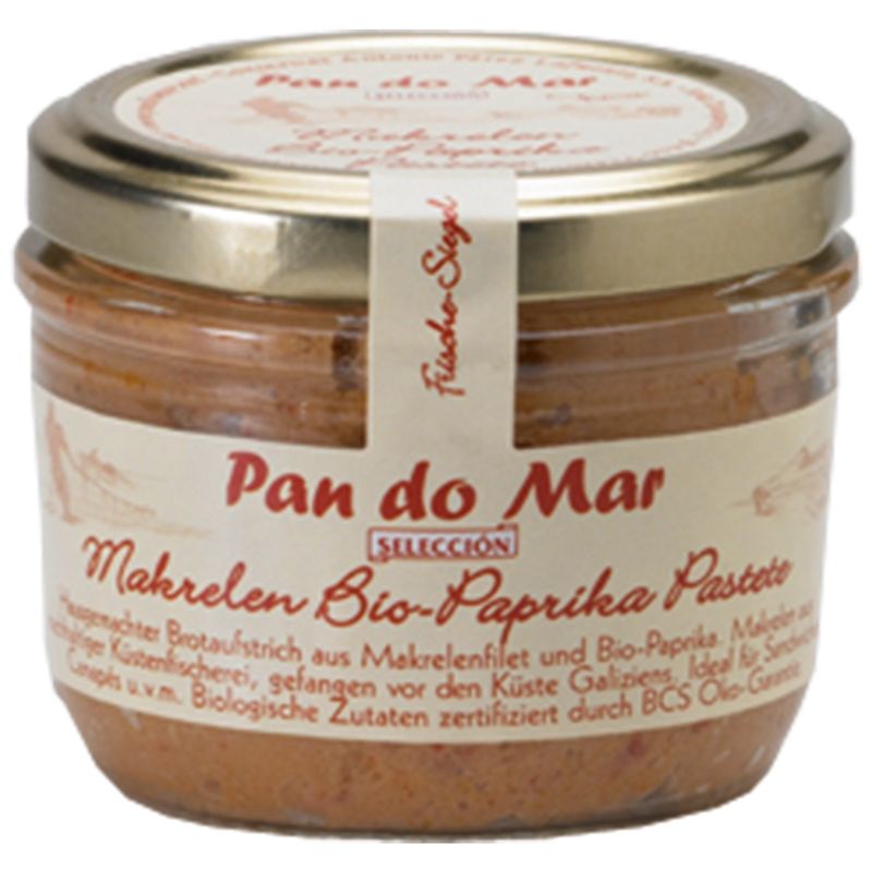 Pan do Mar Makrelen Bio-Paprika Pastete Pikant - Produktbild