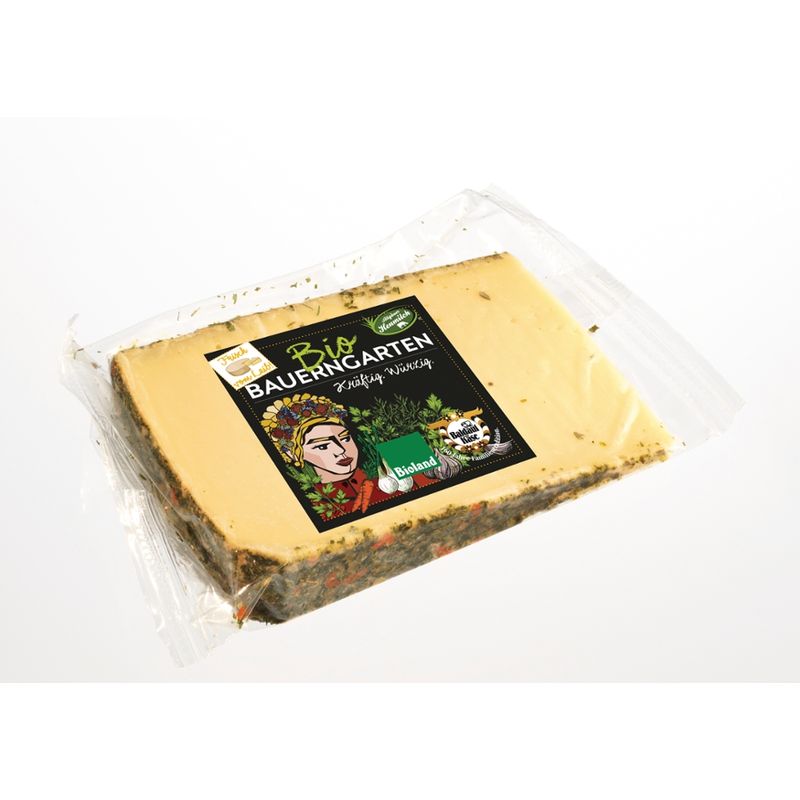 Baldauf Käse Bio Baldauf Bauerngarten Stücke 6x180g egalisiert - Produktbild
